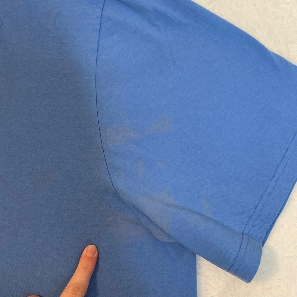 Jordan 3XL T-Shirt Blue Basketball Jumpman 23 Graphic Tee Menswear Activewear